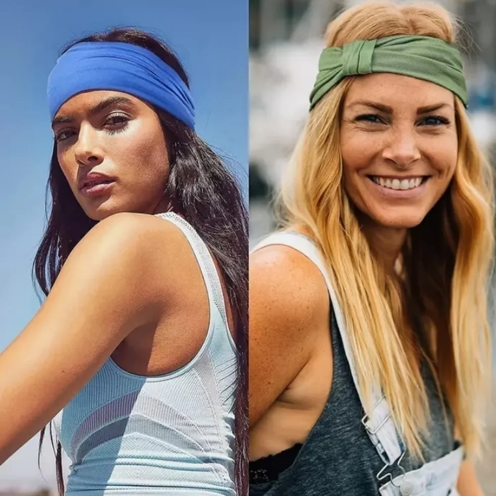 Deep Color Knitted Sports Headband